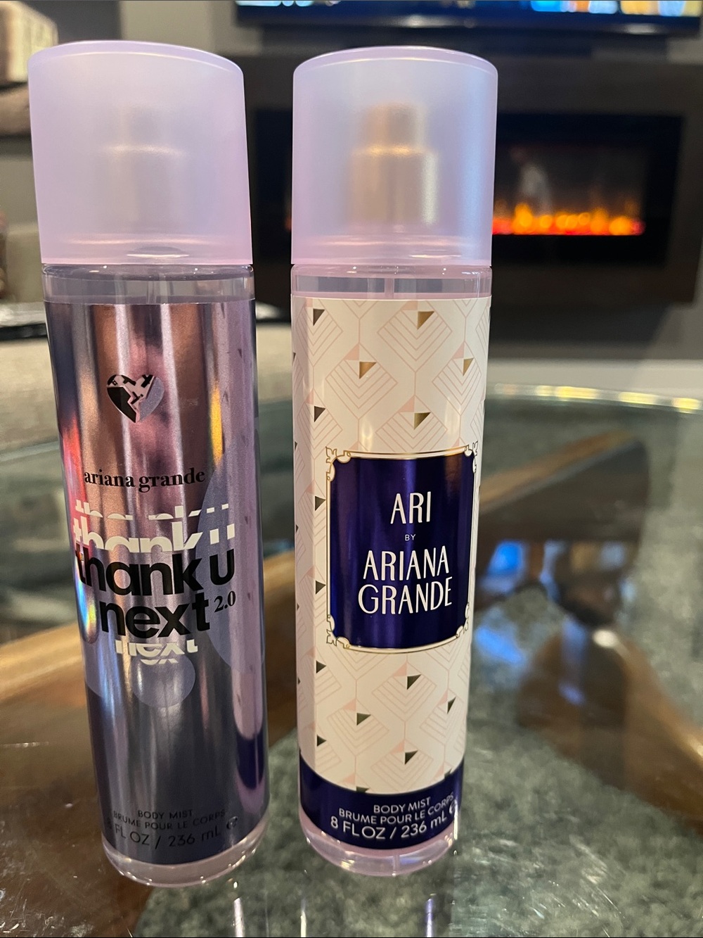 Ariana Grande ARI & Thank U, Next Body Mist Duo - 8 oz each